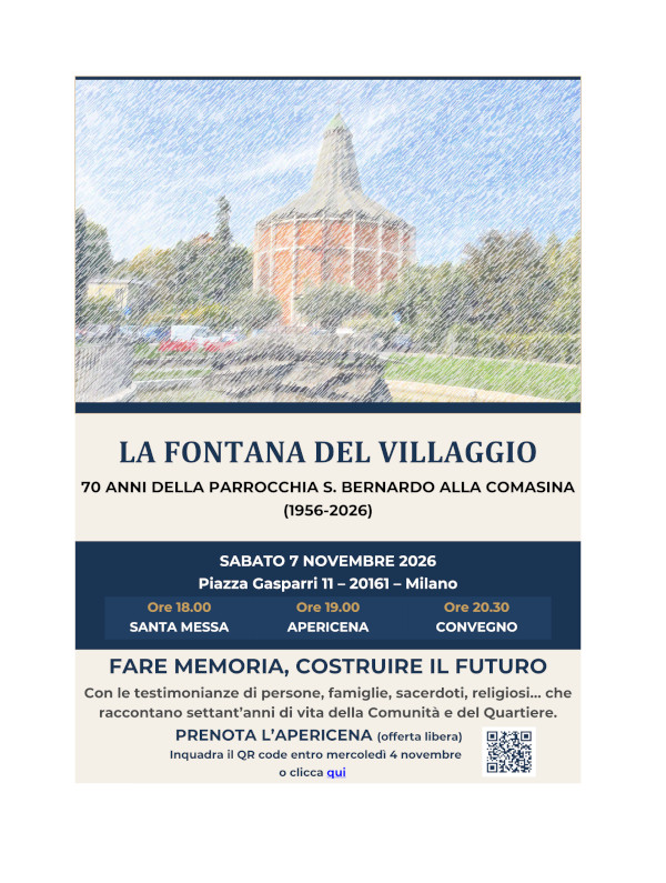 Sabato 7 novembre - La fontana del villaggio
