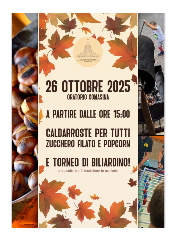 Caldarroste in oratorio