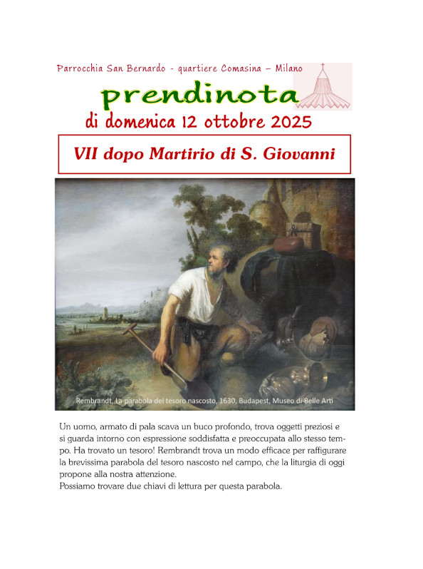36 - Prendinota 12 ottobre 2025