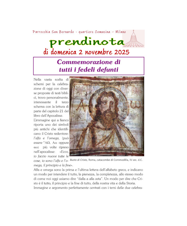 39 - Prendinota 2 novembre 2025