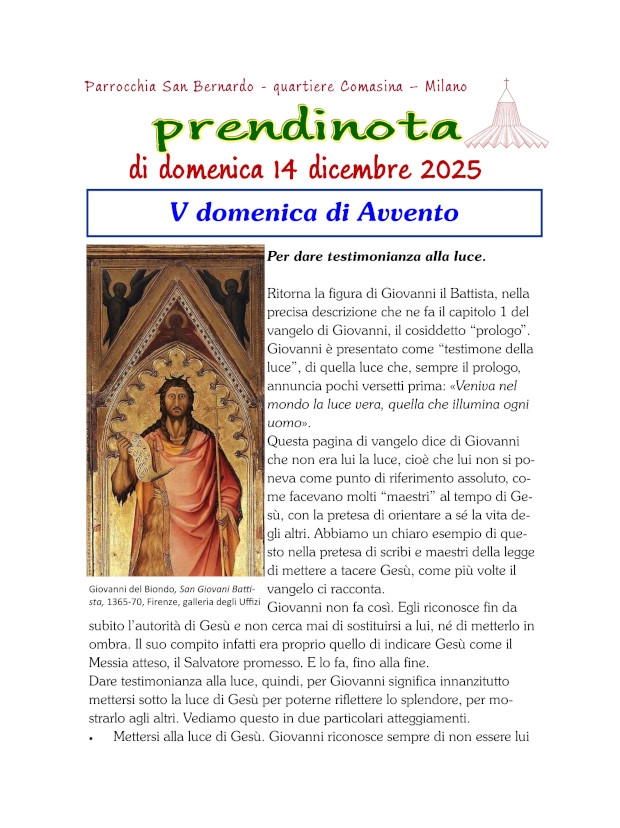 45 - Prendinota 14 dicembre 2025