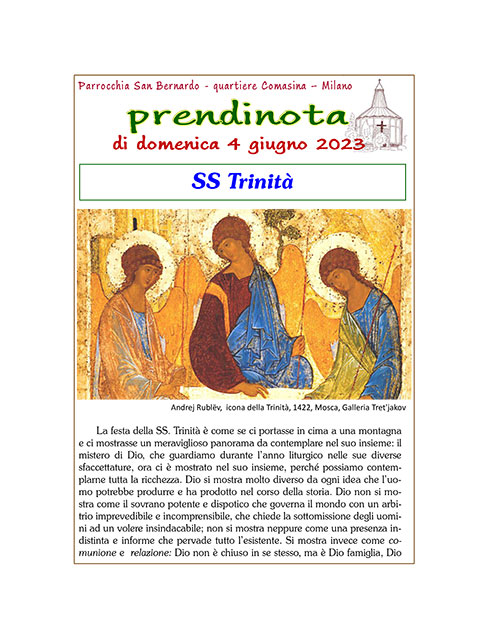 23 - Prendinota 4 giugno 2023