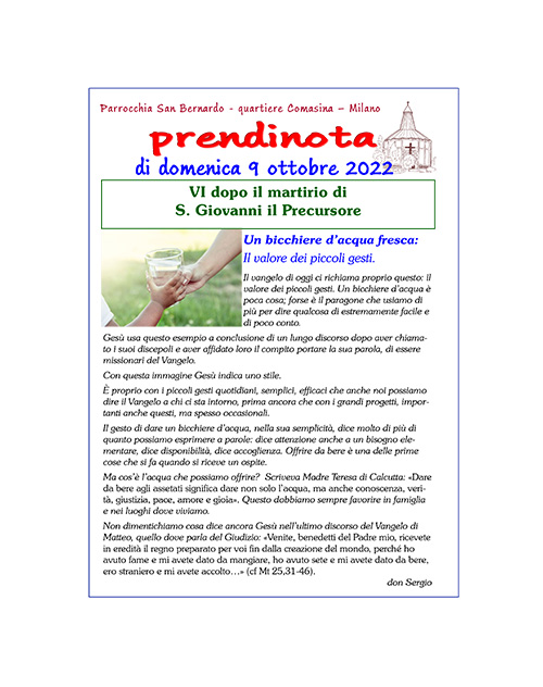 37 - Prendinota 9 ottobre 2022