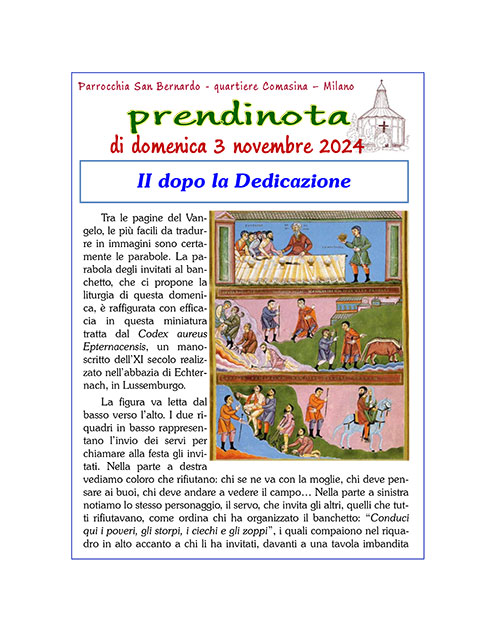39 - Prendinota 3 novembre 2024
