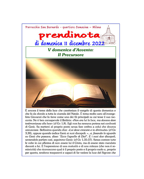 46 - Prendinota 11 dicembre 2022