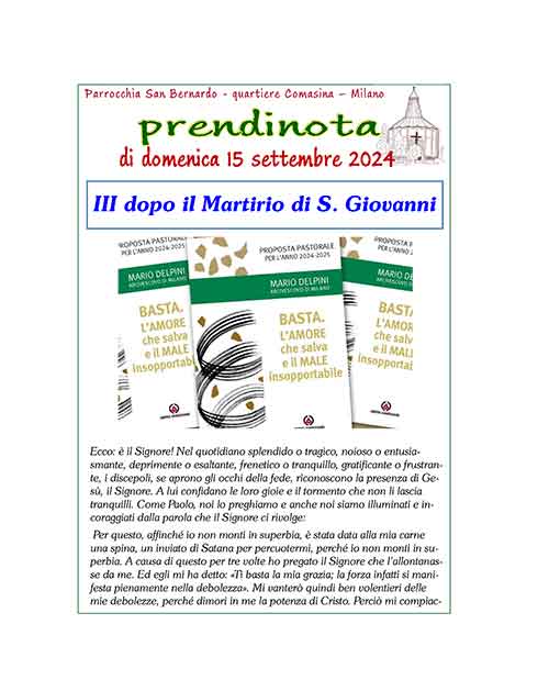 32 - Prendinota 15 settembre 2024