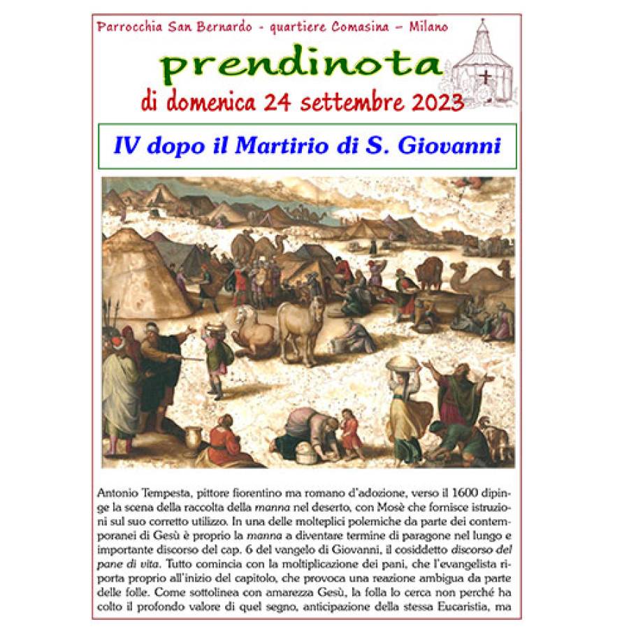 34 - Prendinota 24 settembre 2023