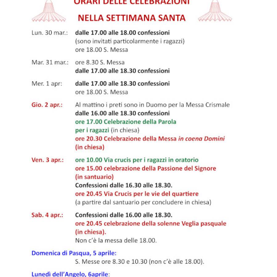 Settimana Santa 2026