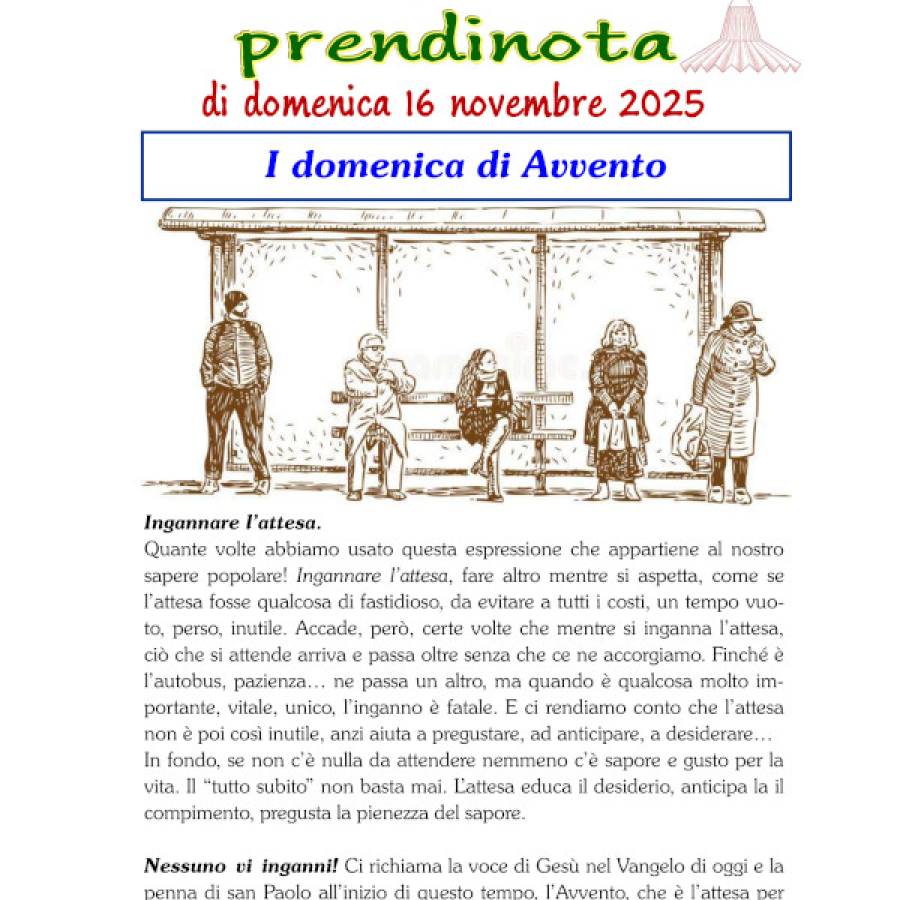41 - Prendinota 16 novembre 2025
