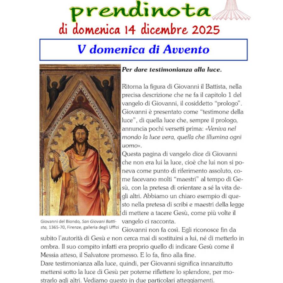 45 - Prendinota 14 dicembre 2025