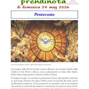 21 - Prendinota 24 maggio 2026