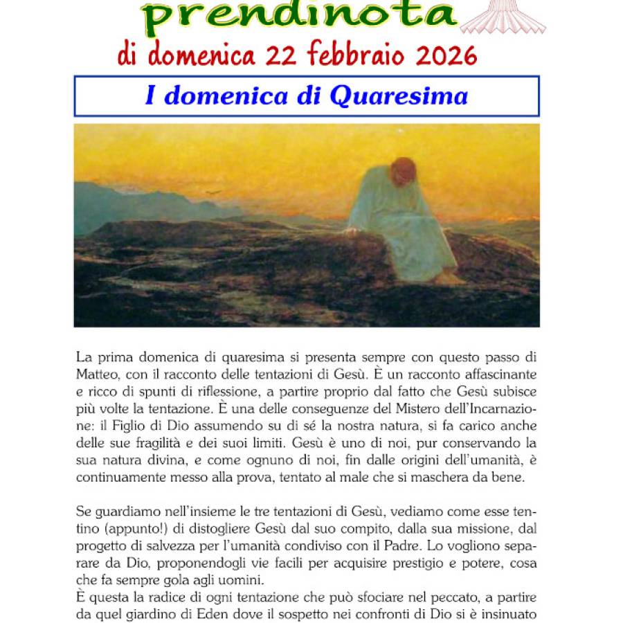 08 - Prendinota 22 febbraio 2026