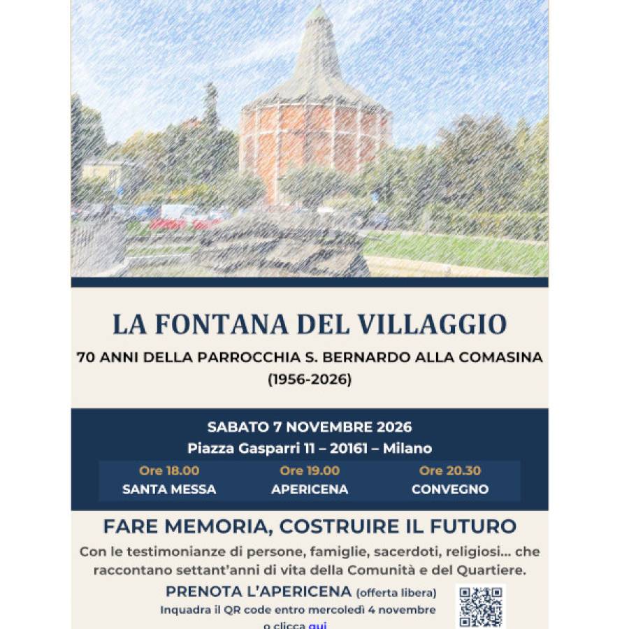 Sabato 7 novembre - La fontana del villaggio